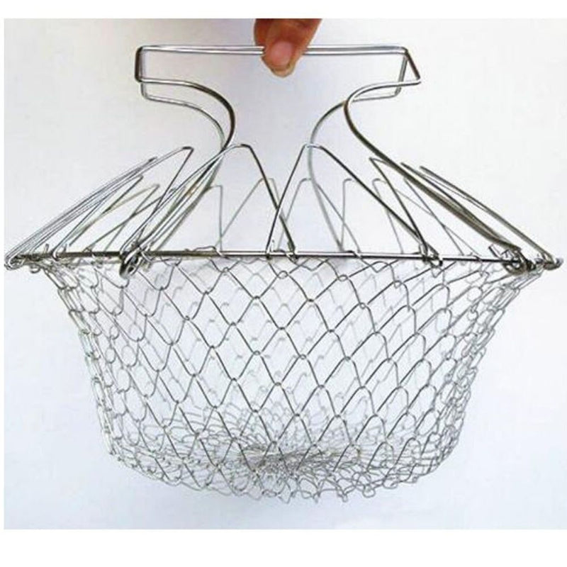 FOLDABLE DEEP FRY BASKET