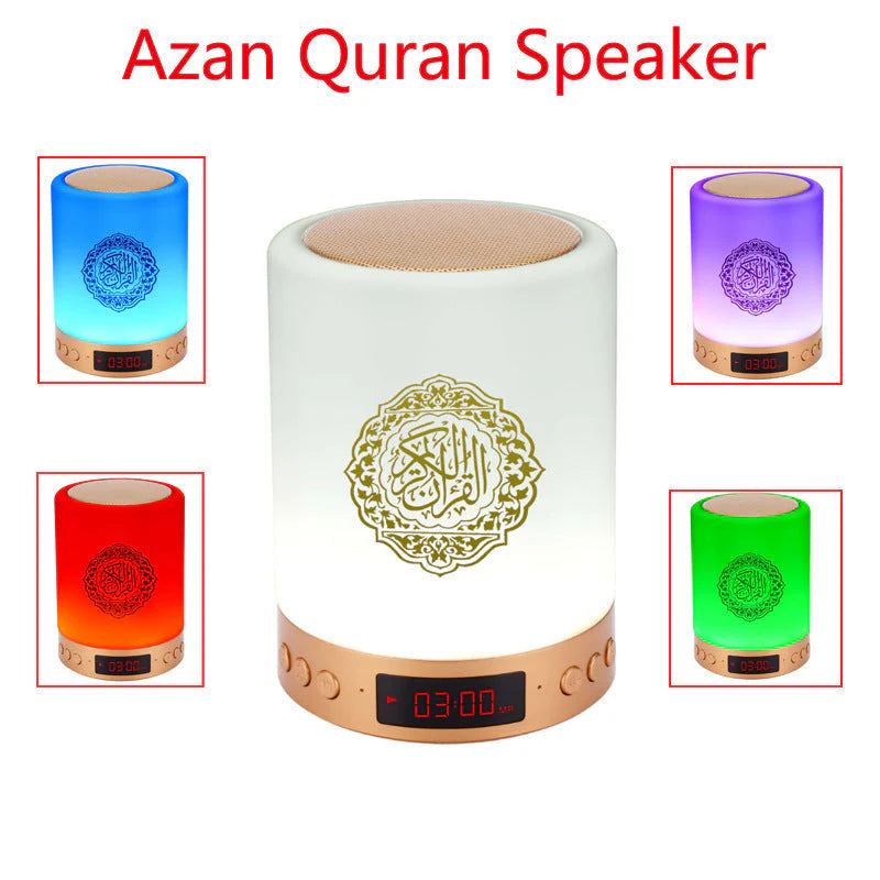 Royal Quran Azan Bluetooth Speaker + 2 premium tasbih+ 2 Premium namaz Topi